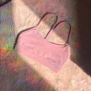 Lulu lemon pink sports bra